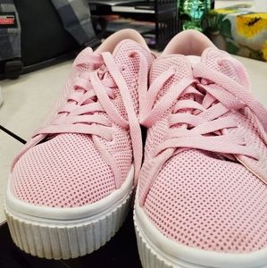 Fila Panache 2 platform sneaker, chalk pink Size 8.5 womens